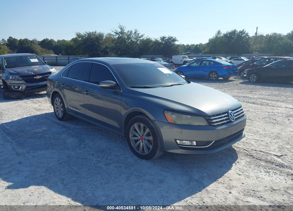2013 VOLKSWAGEN PASSAT 2.5L SEL PREMIUM VIN: 1VWCH7A34DC075406