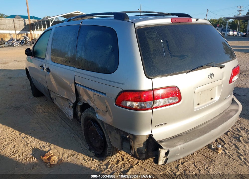 2003 TOYOTA SIENNA CE VIN: 4T3ZF19C43U520789