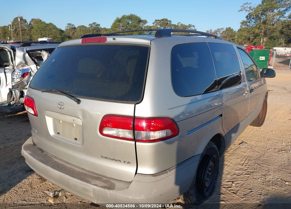 2003 TOYOTA SIENNA CE VIN: 4T3ZF19C43U520789