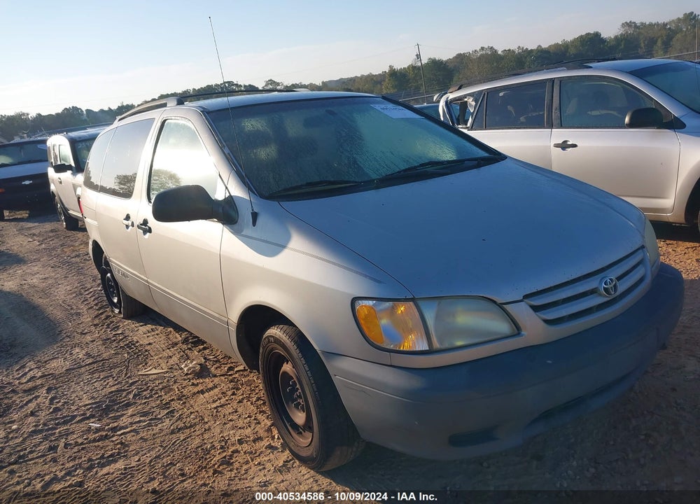 2003 TOYOTA SIENNA CE VIN: 4T3ZF19C43U520789