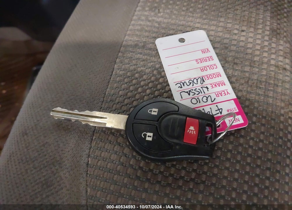 2010 NISSAN ROGUE SL VIN: JN8AS5MT0AW000468