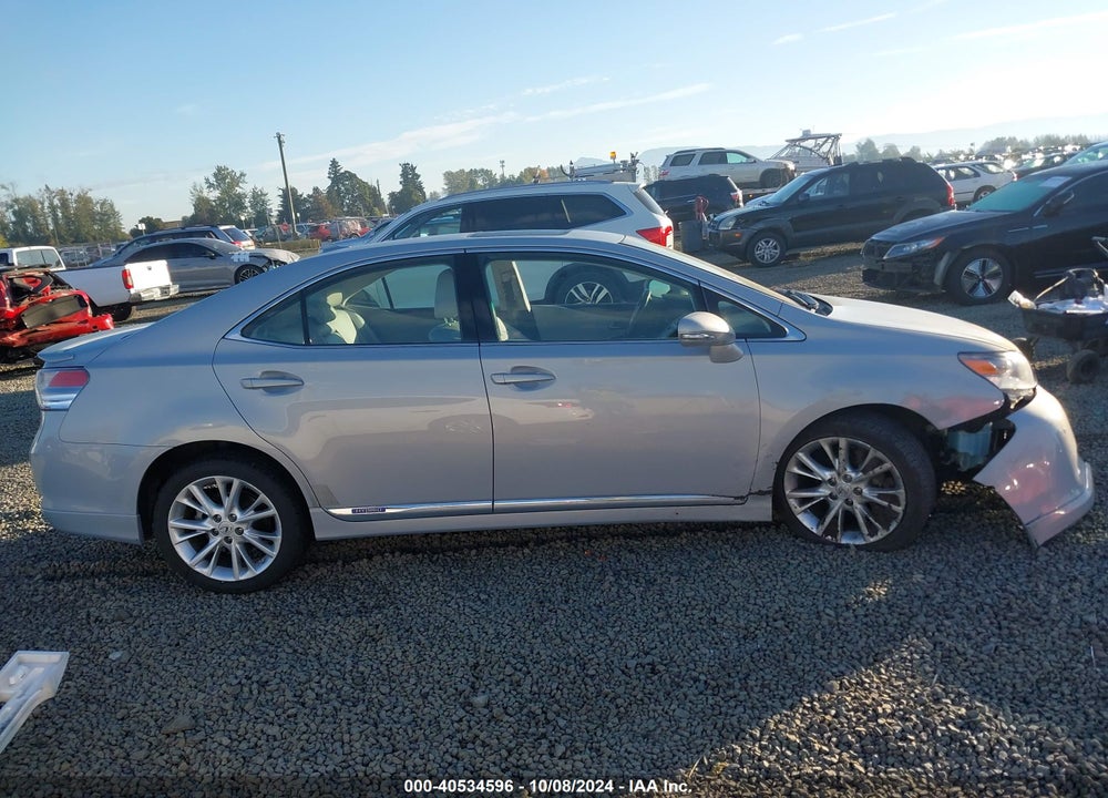 2010 LEXUS HS VIN: JTHBB1BA1A2026819