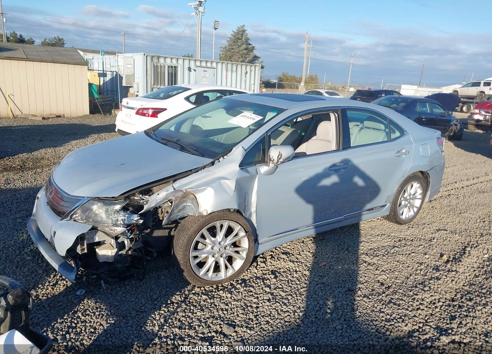 2010 LEXUS HS VIN: JTHBB1BA1A2026819
