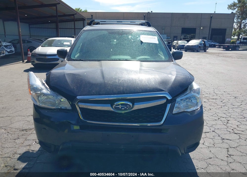 2014 SUBARU FORESTER 2.5I VIN: JF2SJAAC2EH473512