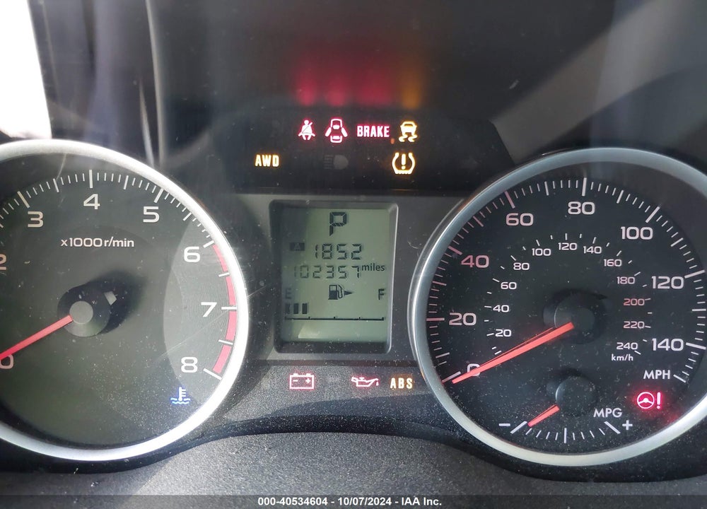 2014 SUBARU FORESTER 2.5I VIN: JF2SJAAC2EH473512