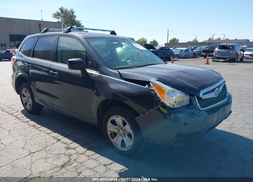 2014 SUBARU FORESTER 2.5I VIN: JF2SJAAC2EH473512