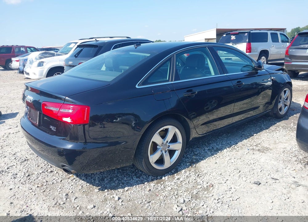 2012 AUDI A6 3.0 PREMIUM VIN: WAUBGAFC8CN019105