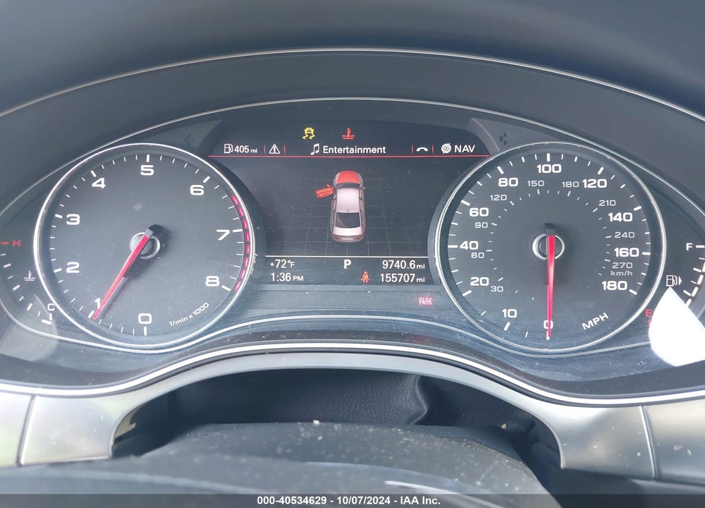 2012 AUDI A6 3.0 PREMIUM VIN: WAUBGAFC8CN019105