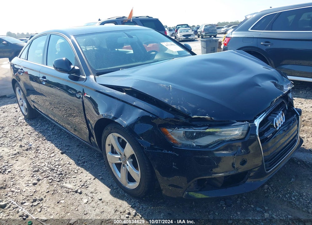 2012 AUDI A6 3.0 PREMIUM VIN: WAUBGAFC8CN019105