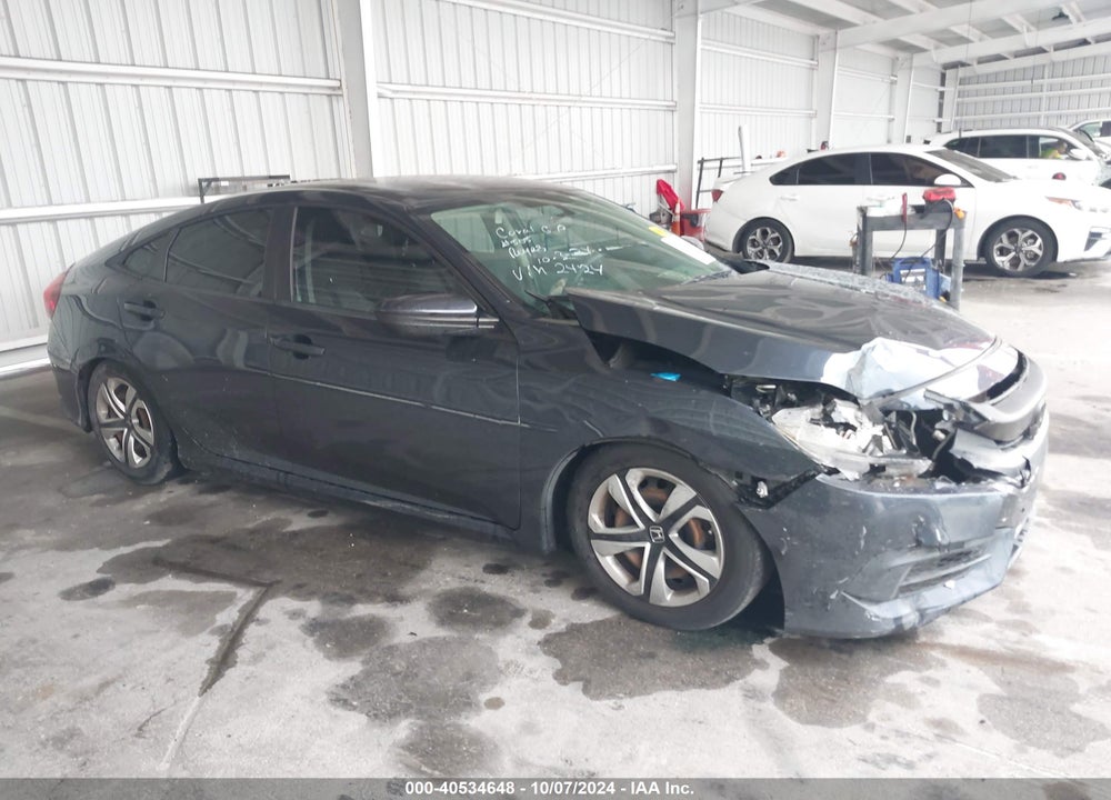 2017 HONDA CIVIC LX VIN: 2HGFC2F58HH542424