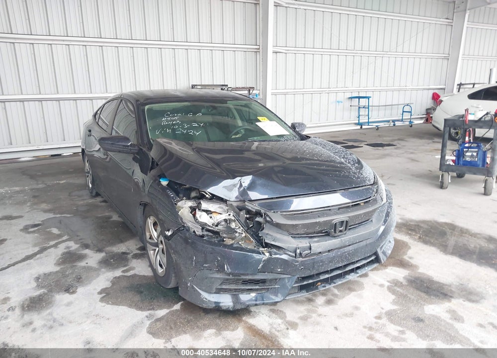 2017 HONDA CIVIC LX VIN: 2HGFC2F58HH542424
