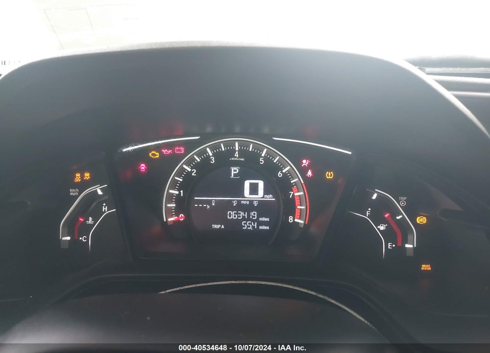 2017 HONDA CIVIC LX VIN: 2HGFC2F58HH542424