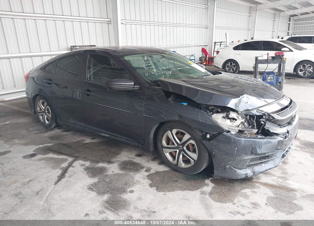 2017 HONDA CIVIC LX VIN: 2HGFC2F58HH542424