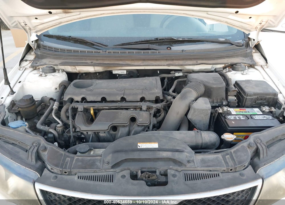 2010 KIA FORTE VIN: KNAFU4A21A5848489