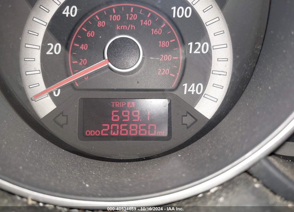 2010 KIA FORTE VIN: KNAFU4A21A5848489