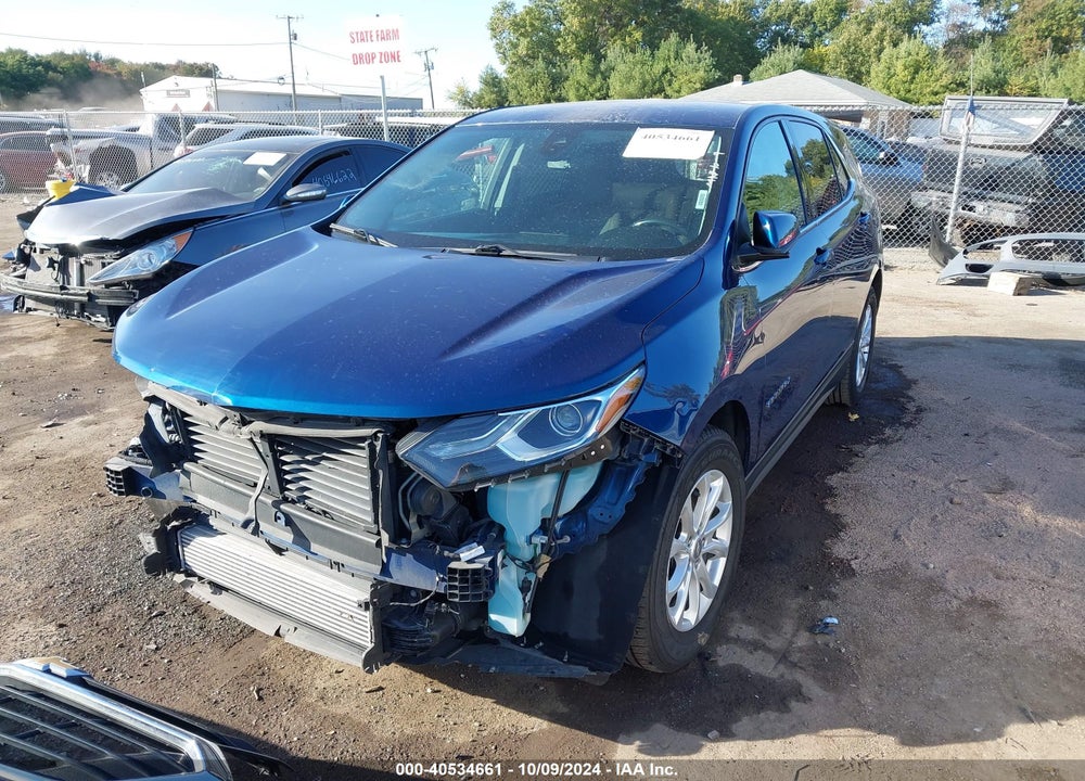 2020 CHEVROLET EQUINOX FWD LT 1.5L TURBO VIN: 3GNAXKEV0LL263698