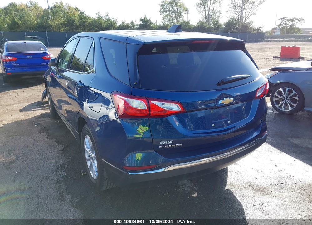 2020 CHEVROLET EQUINOX FWD LT 1.5L TURBO VIN: 3GNAXKEV0LL263698