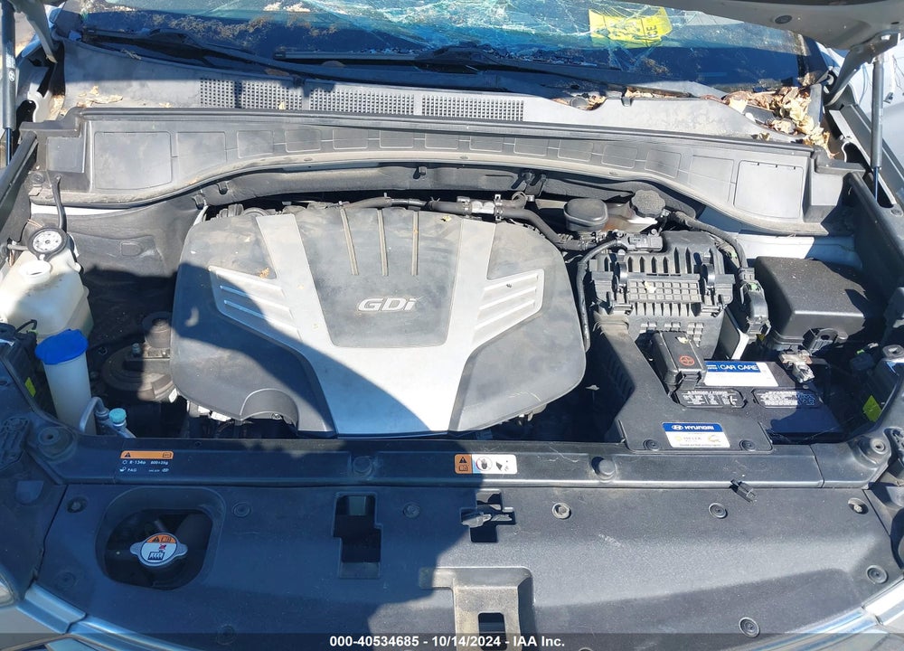 2014 HYUNDAI SANTA FE LIMITED VIN: KM8SRDHF8EU062322