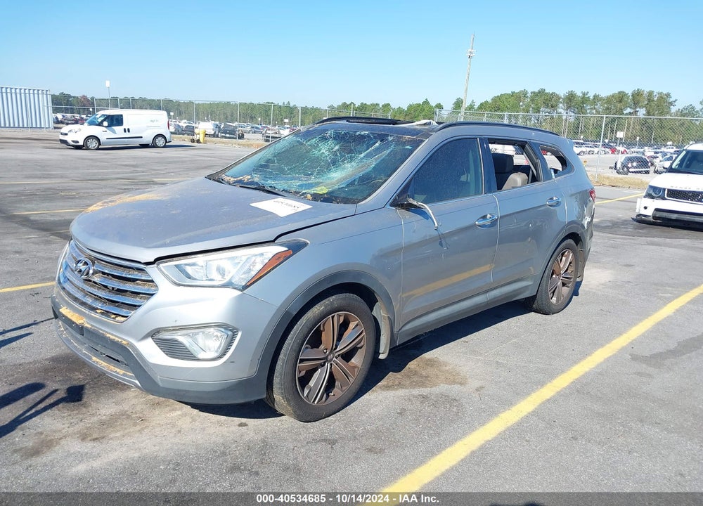 2014 HYUNDAI SANTA FE LIMITED VIN: KM8SRDHF8EU062322