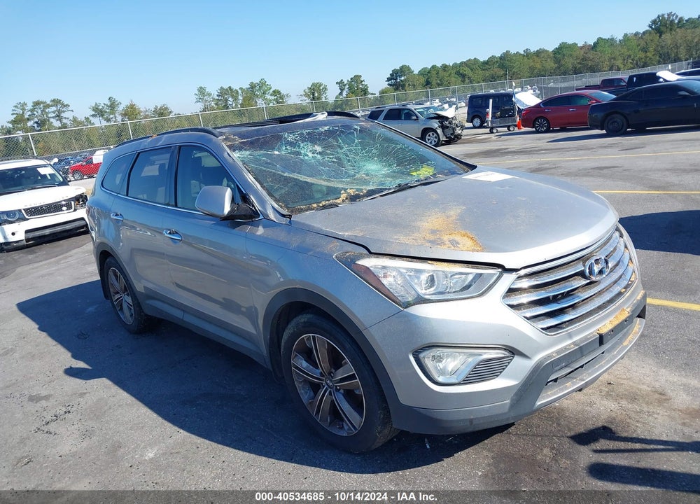 2014 HYUNDAI SANTA FE LIMITED VIN: KM8SRDHF8EU062322