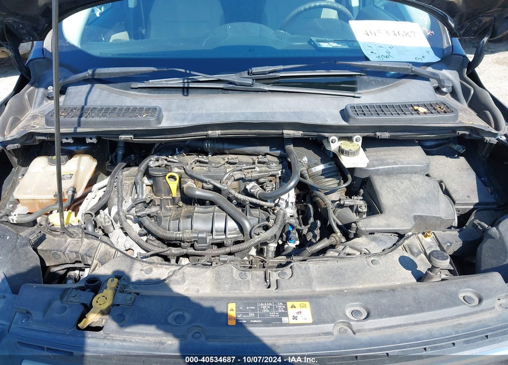 2013 FORD ESCAPE SE VIN: 1FMCU0GX8DUC91703