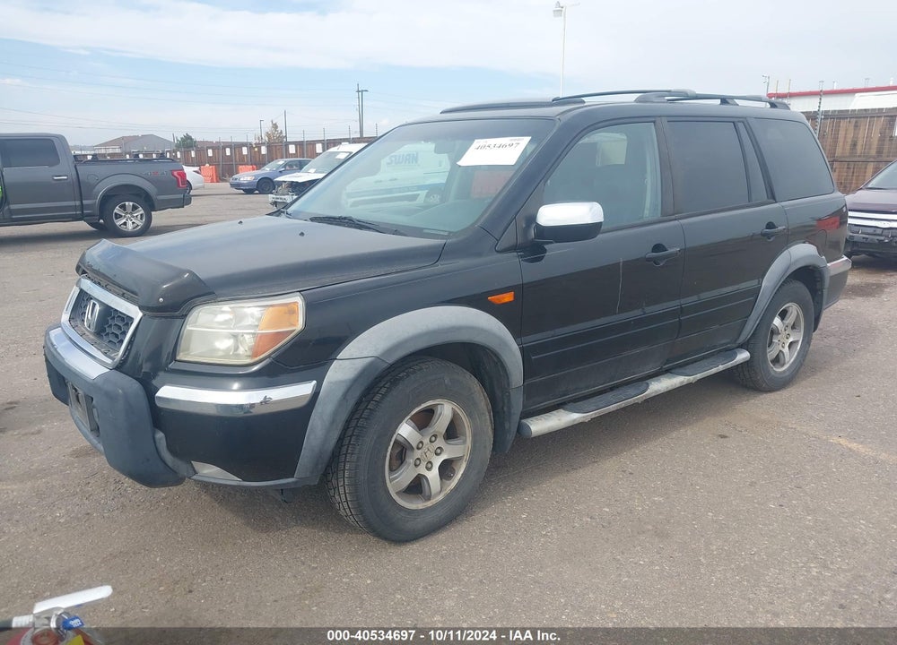 2007 HONDA PILOT EX-L VIN: 2HKYF18797H509154
