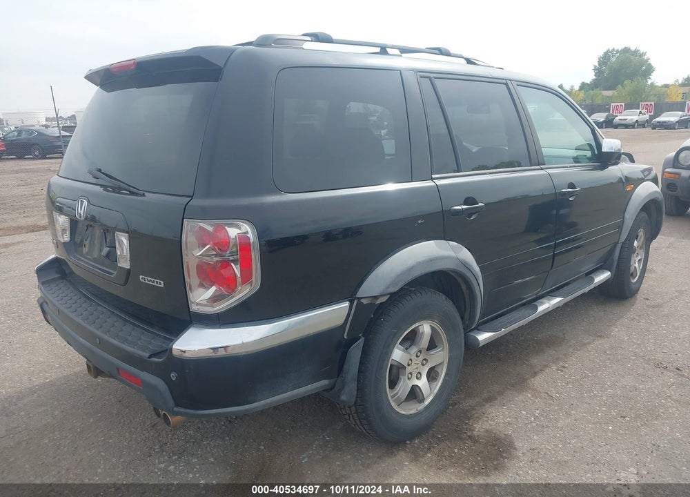 2007 HONDA PILOT EX-L VIN: 2HKYF18797H509154