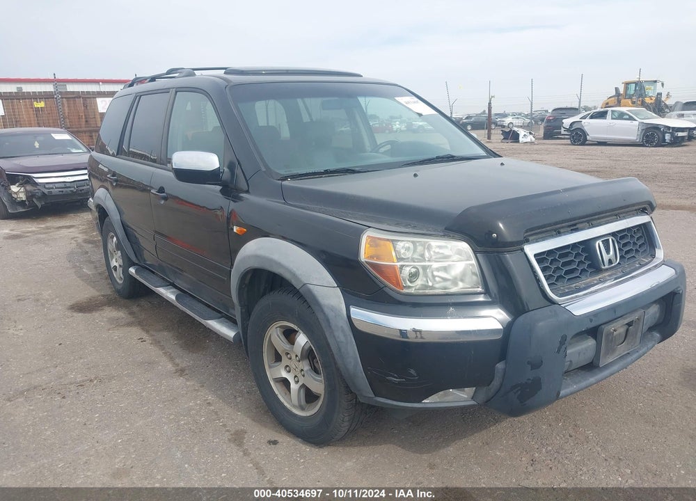 2007 HONDA PILOT EX-L VIN: 2HKYF18797H509154