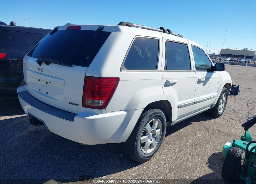 2010 JEEP GRAND CHEROKEE LAREDO VIN: 1J4RR4GT7AC110137
