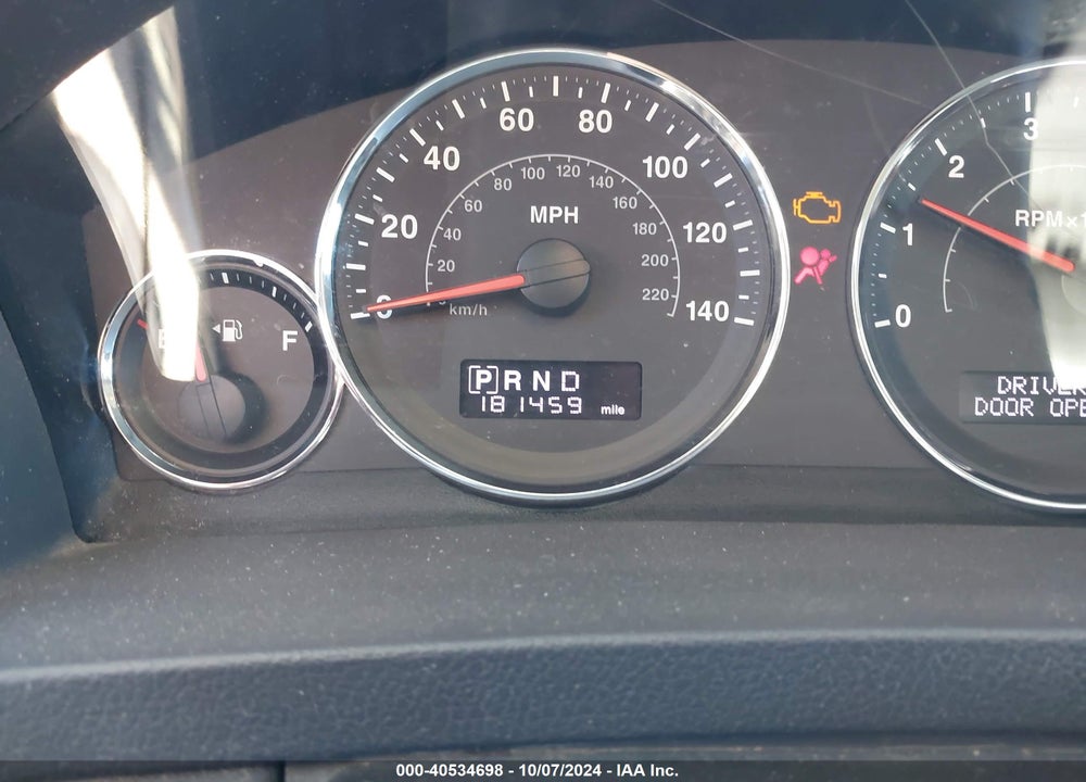 2010 JEEP GRAND CHEROKEE LAREDO VIN: 1J4RR4GT7AC110137