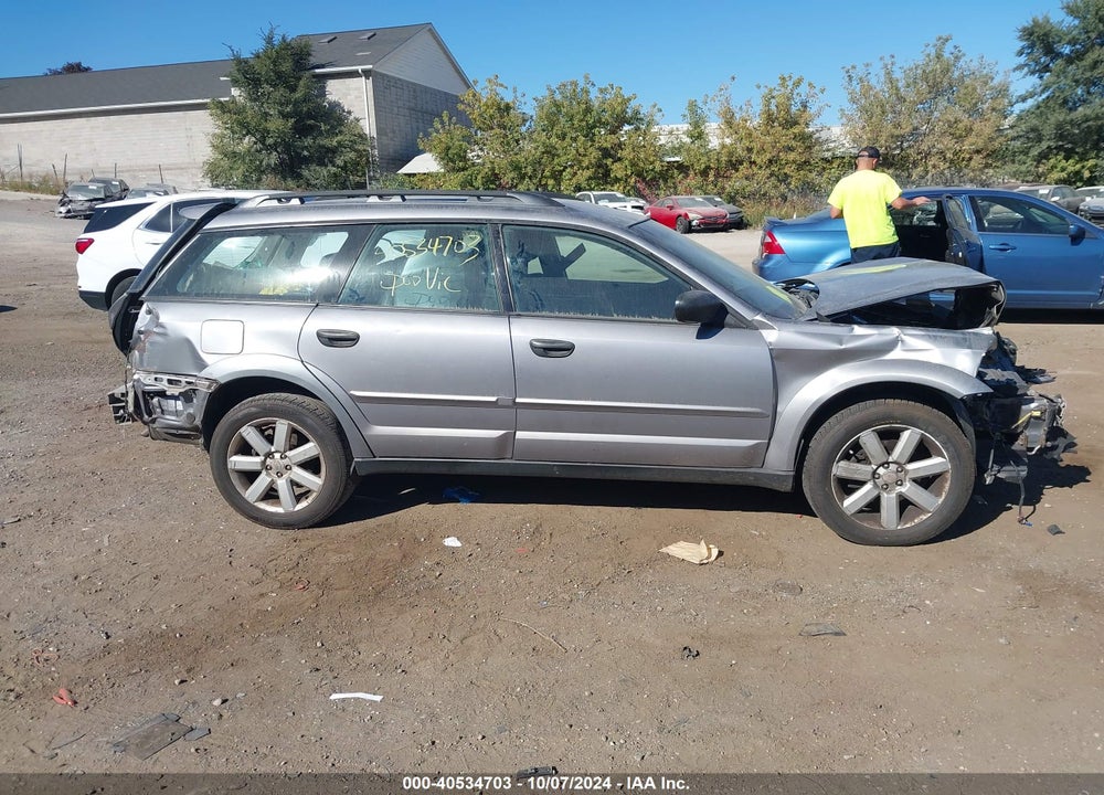 2008 SUBARU OUTBACK 2.5I/2.5I L.L. BEAN EDITION VIN: 4S4BP61C087364367