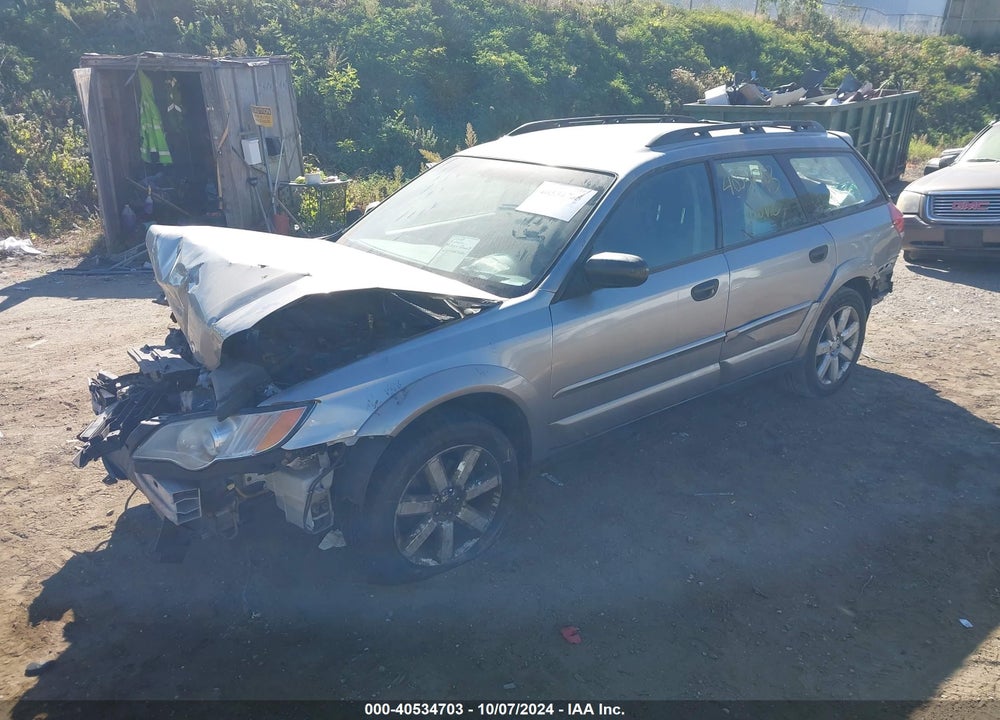 2008 SUBARU OUTBACK 2.5I/2.5I L.L. BEAN EDITION VIN: 4S4BP61C087364367