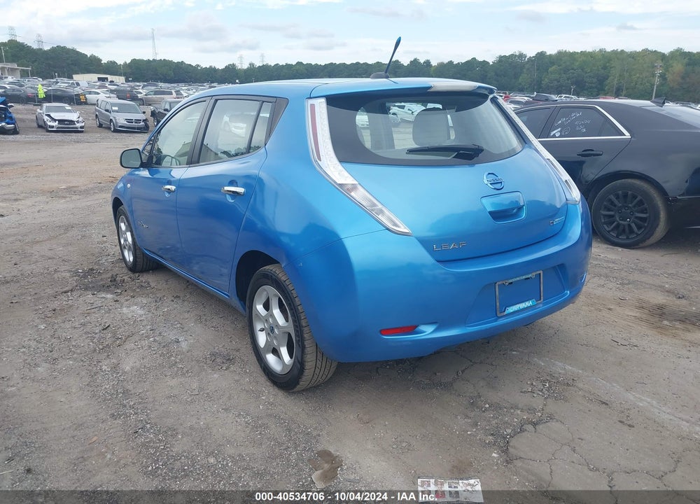 2012 NISSAN LEAF SV VIN: JN1AZ0CPXCT019521