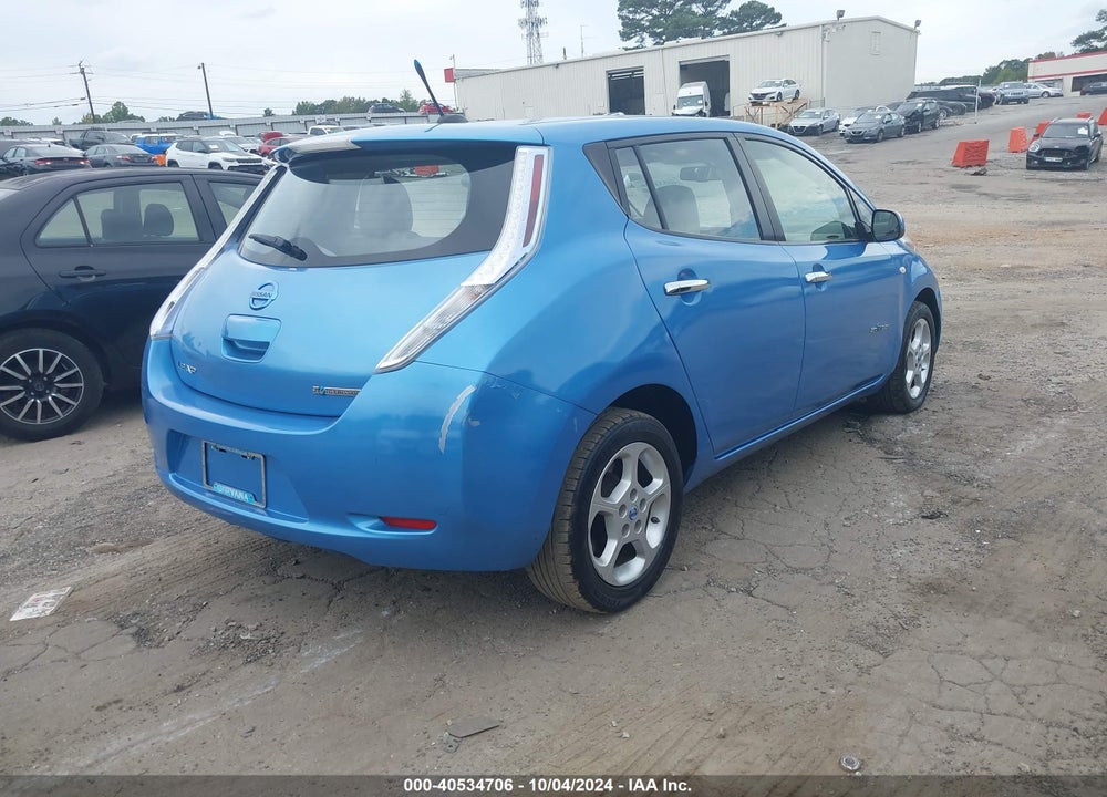 2012 NISSAN LEAF SV VIN: JN1AZ0CPXCT019521