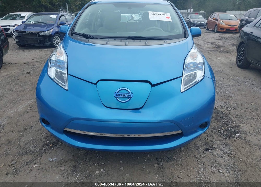 2012 NISSAN LEAF SV VIN: JN1AZ0CPXCT019521