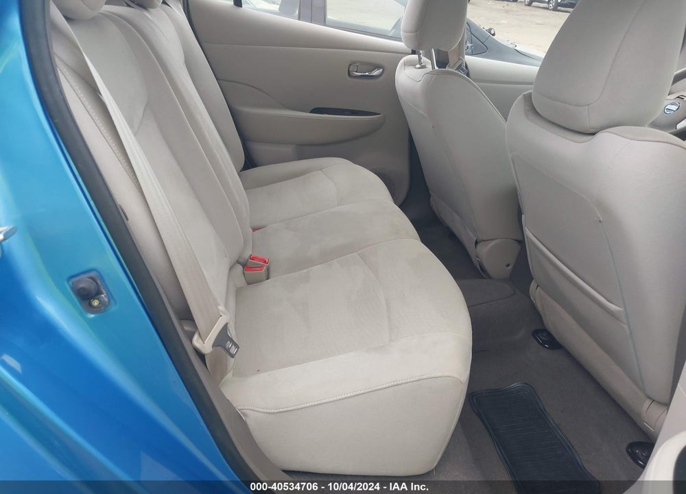 2012 NISSAN LEAF SV VIN: JN1AZ0CPXCT019521