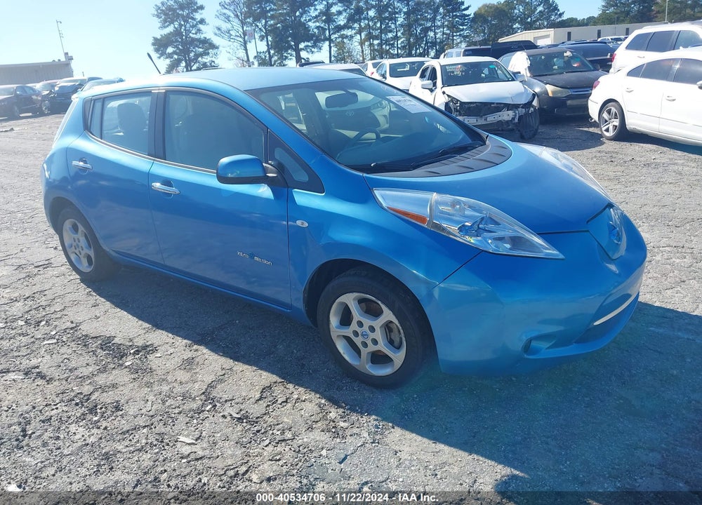 2012 NISSAN LEAF SV VIN: JN1AZ0CPXCT019521