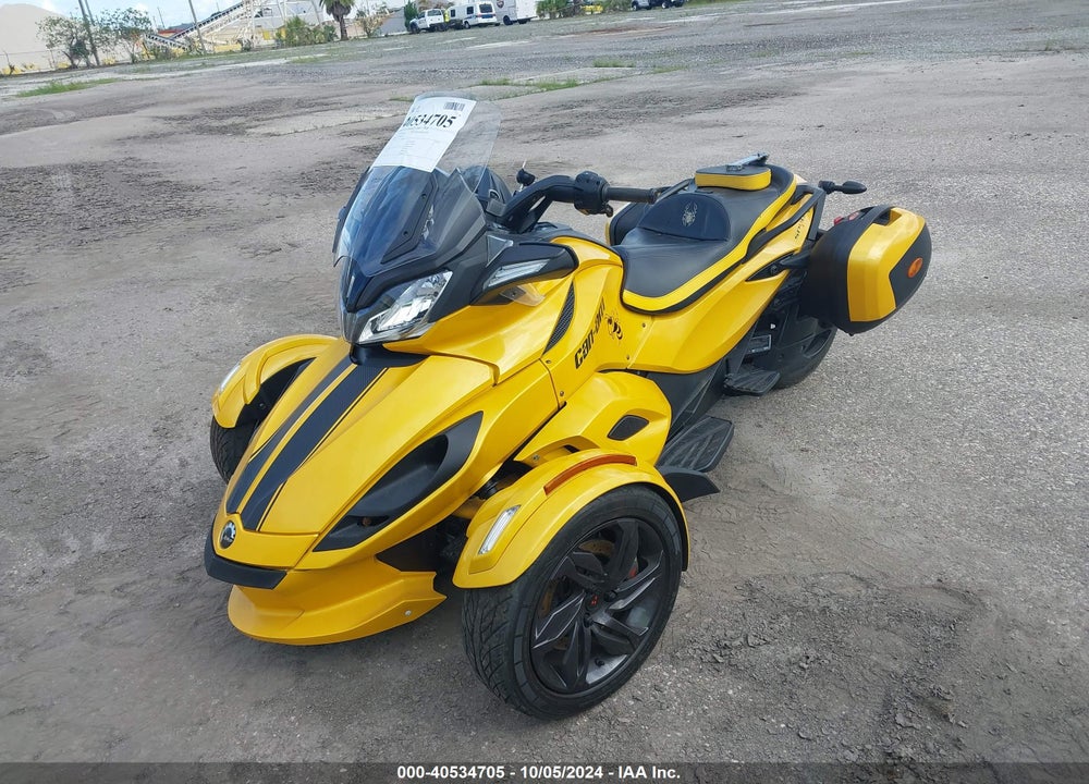 2013 CAN-AM SPYDER ROADSTER ST/STS/ST LIMITED VIN: 2BXNCBC11DV000931