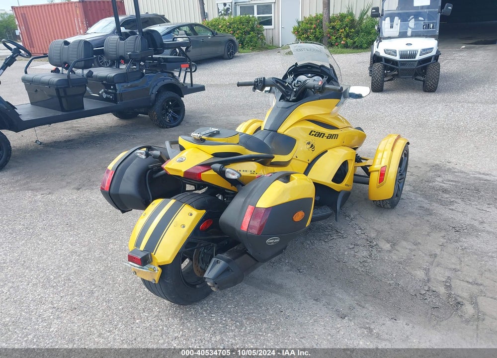 2013 CAN-AM SPYDER ROADSTER ST/STS/ST LIMITED VIN: 2BXNCBC11DV000931