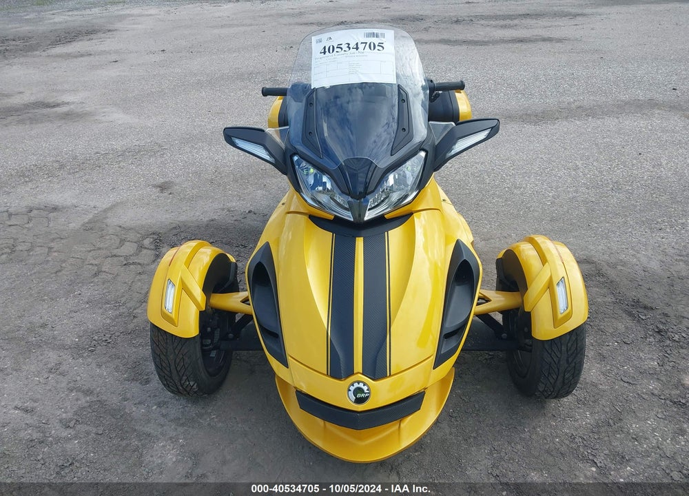 2013 CAN-AM SPYDER ROADSTER ST/STS/ST LIMITED VIN: 2BXNCBC11DV000931