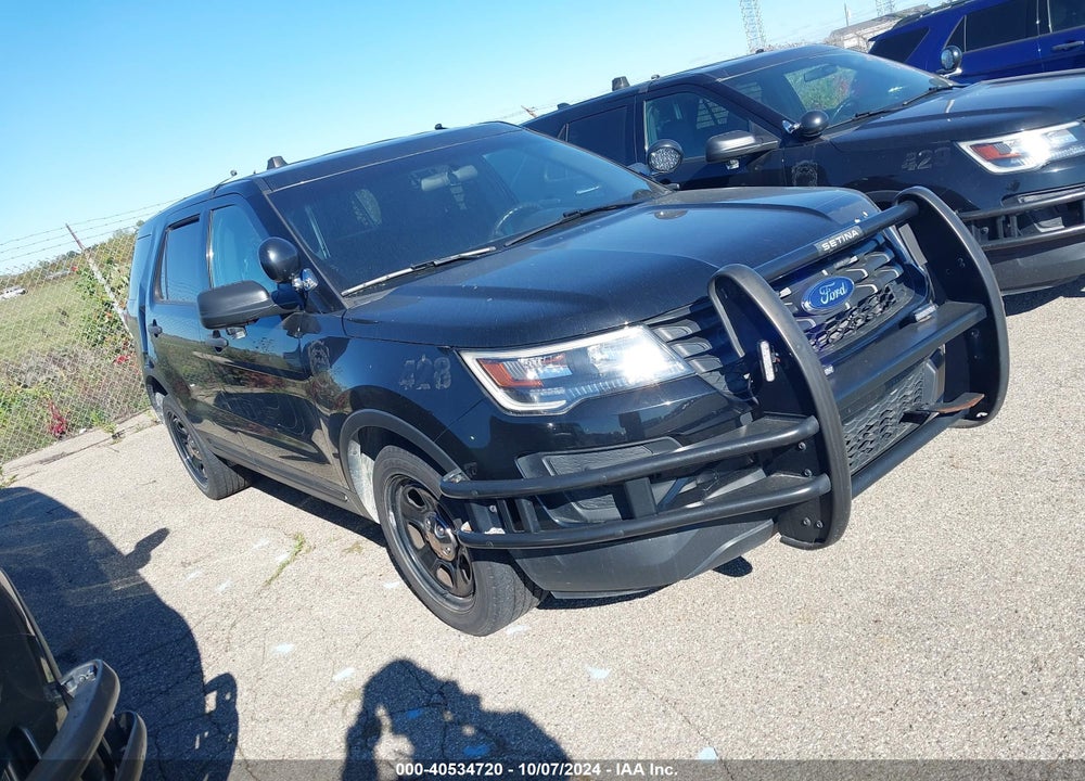 2018 FORD POLICE INTERCEPTOR UTILITY VIN: 1FM5K8AR1JGC76266