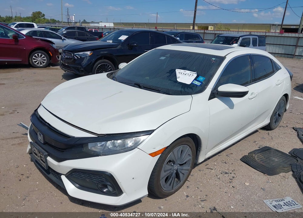 2019 HONDA CIVIC EX VIN: SHHFK7H62KU220846