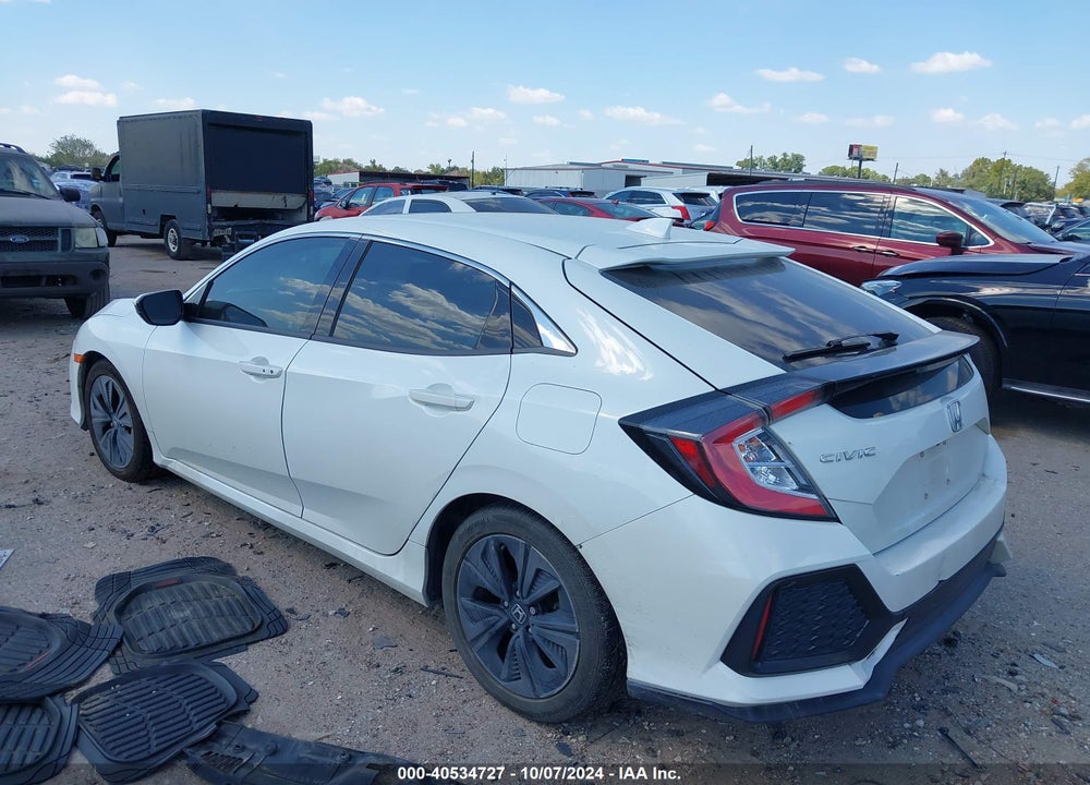 2019 HONDA CIVIC EX VIN: SHHFK7H62KU220846
