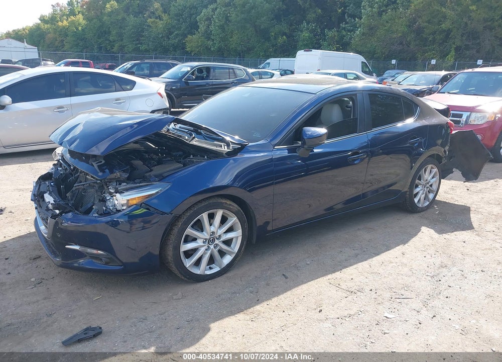 2017 MAZDA 3 GRAND TOURING VIN: JM1BN1W39H1146713