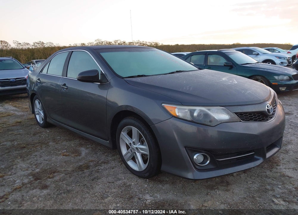 2012 TOYOTA CAMRY SE VIN: 4T1BF1FK1CU059637