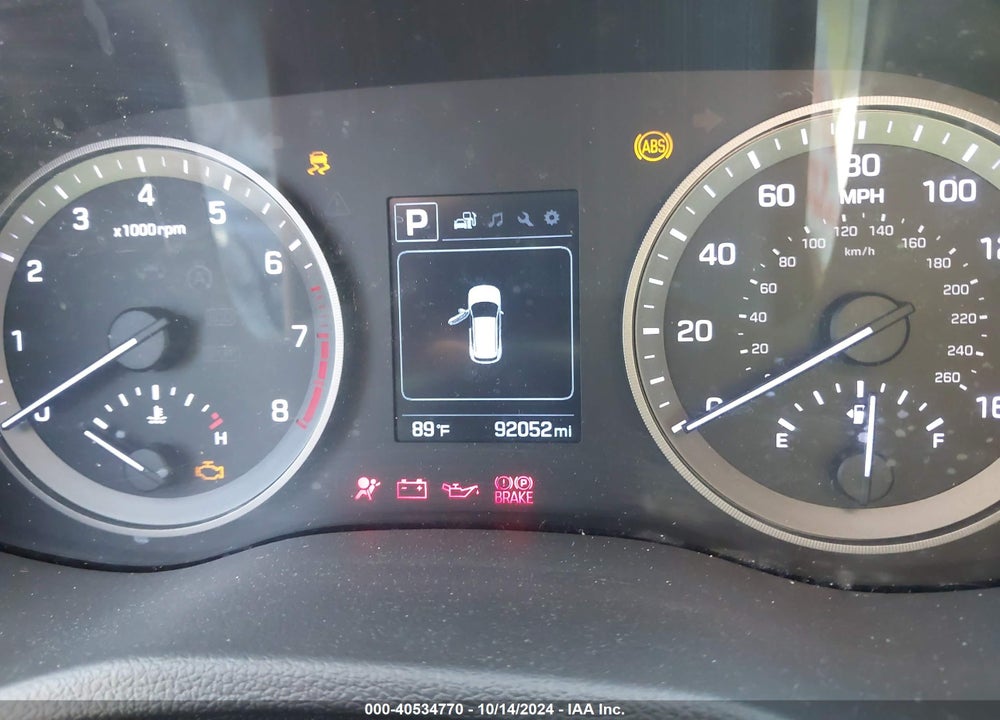 2016 HYUNDAI TUCSON SE VIN: KM8J23A4XGU023740
