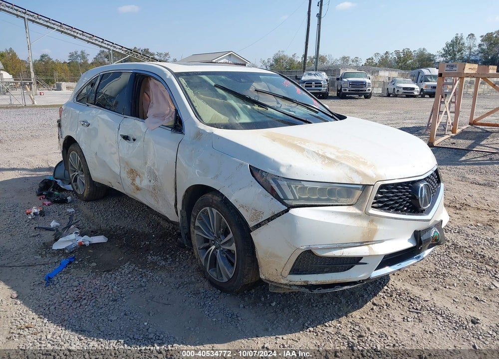 2017 ACURA MDX TECHNOLOGY PACKAGE VIN: 5FRYD4H53HB030121