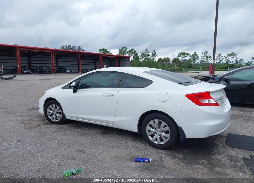 2012 HONDA CIVIC LX VIN: 2HGFG3B52CH552925
