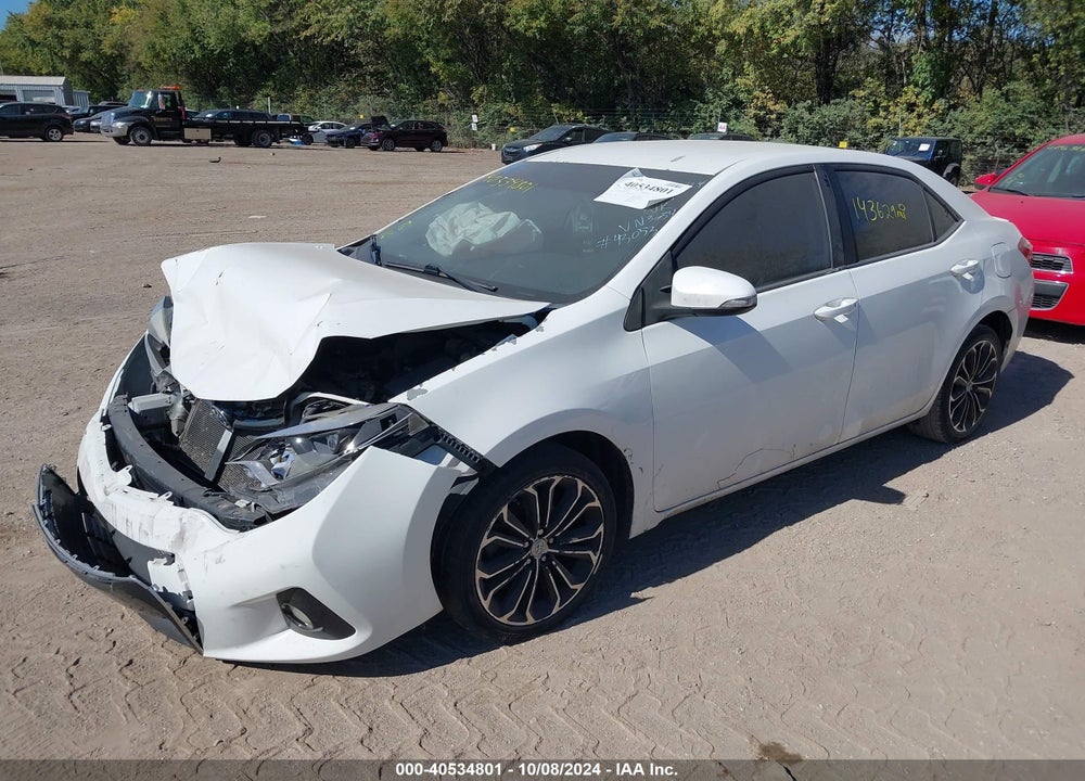 2014 TOYOTA COROLLA S PLUS VIN: 5YFBURHE1EP003634