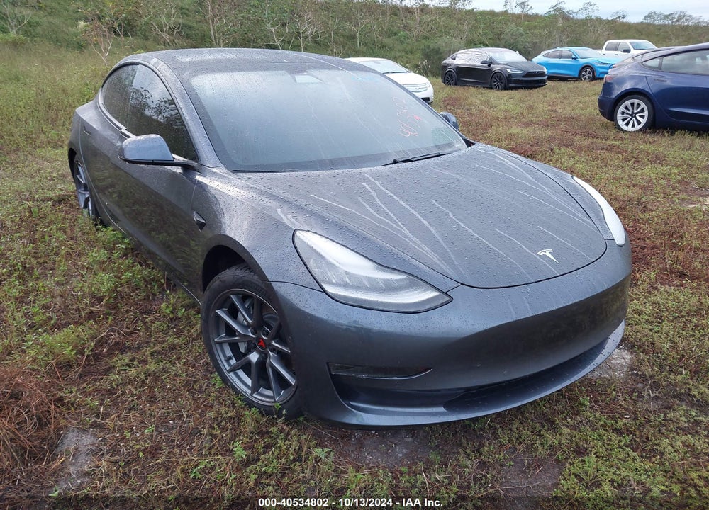 2021 TESLA MODEL 3 STANDARD RANGE PLUS REAR-WHEEL DRIVE VIN: 5YJ3E1EA1MF854542